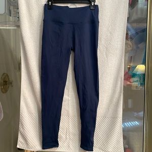 Fabletics Blue Ribbed Women’s Leggings